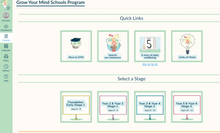 Load image into Gallery viewer, Grow Your Mind Schools program - single user