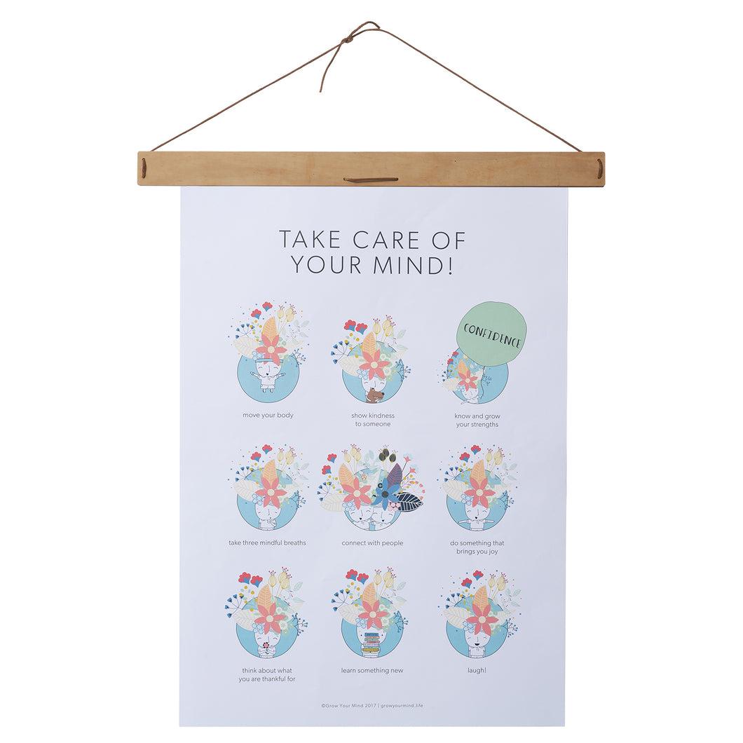 Take Care of your Mind Poster